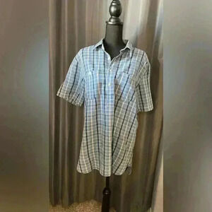 163. Ralph Lauren Casual Button Down, Size L, EUC